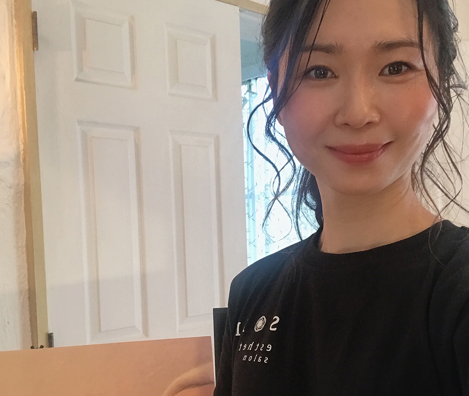 CIDESCO認定アロマセラピストコース卒業 齊藤泰美さん soin ESTHETIC　オーナーセラピスト